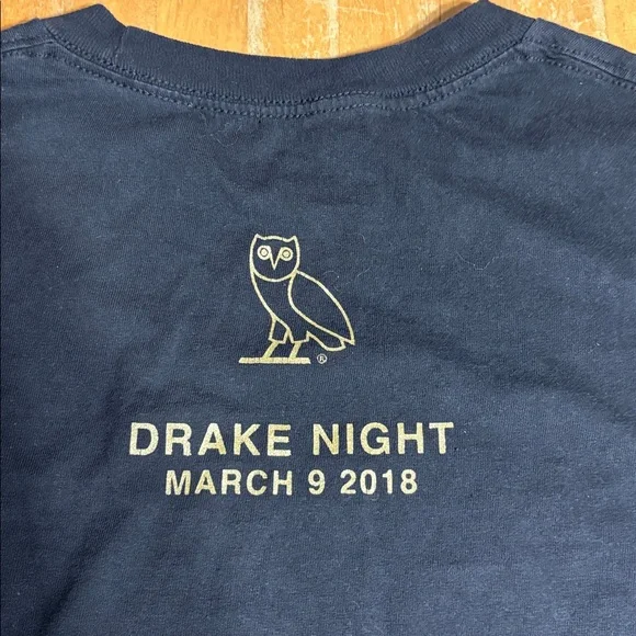 Toronto Raptors OVO Drake night Long Sleeve Shirt - Picture 6 of 8